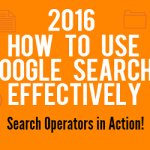 How To Use Google Search Effectively